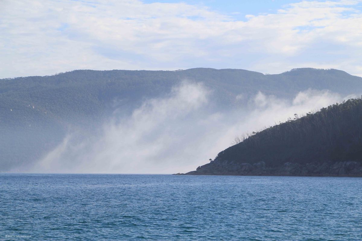 Sea mist at Wilson's Promontory