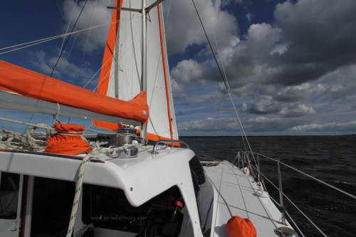 Spring sail on Take It Easy