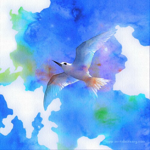 Processing 2: Watercolour on Burlap