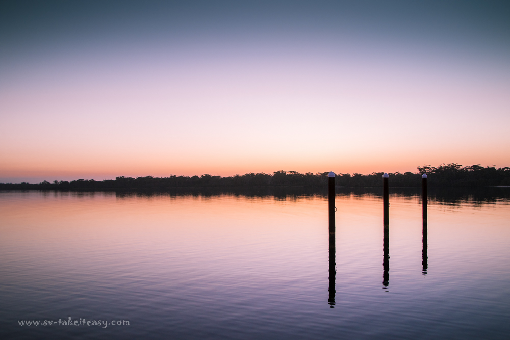 Sunset at Rotamah Island