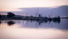 Lakes Entrance at dawn