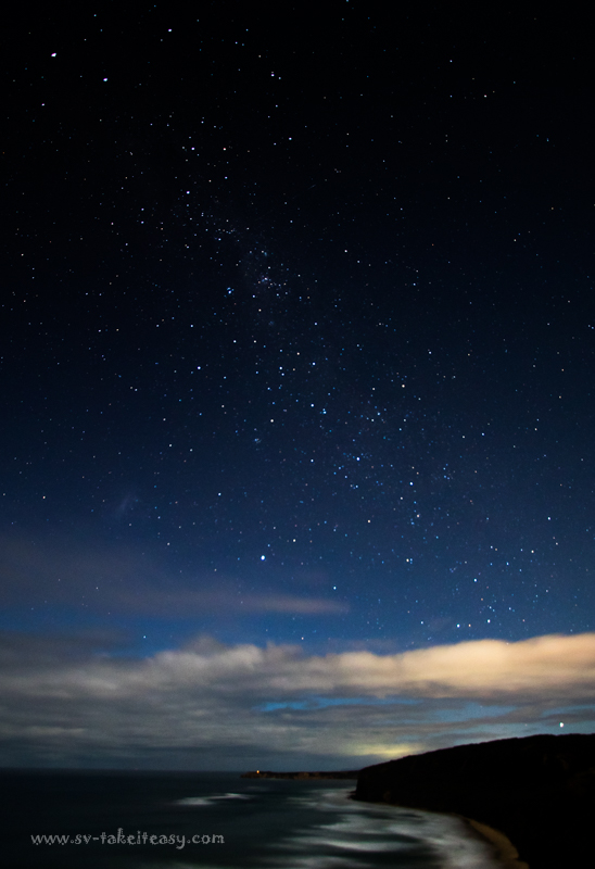 Milky Way at Bells Beach