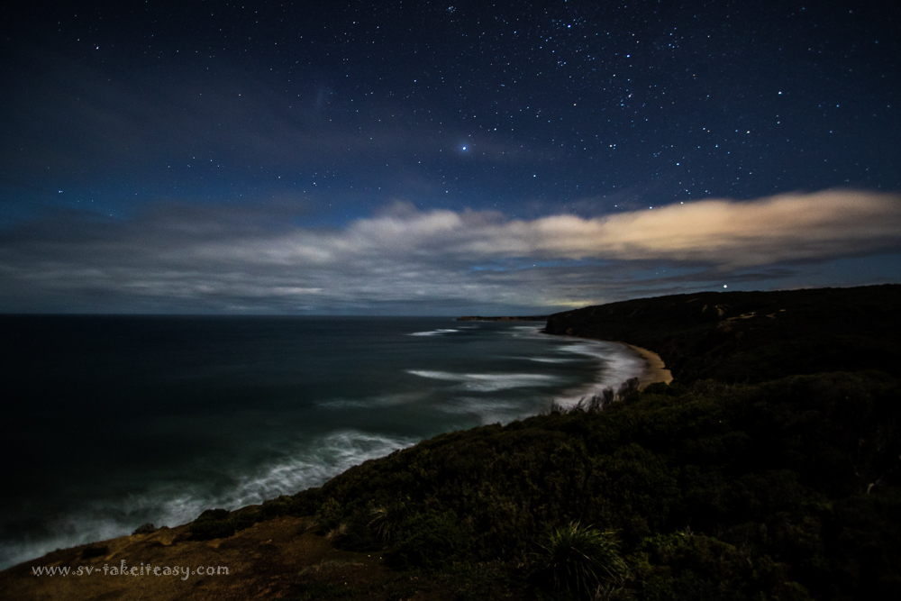 Milky Way at Bells Beach