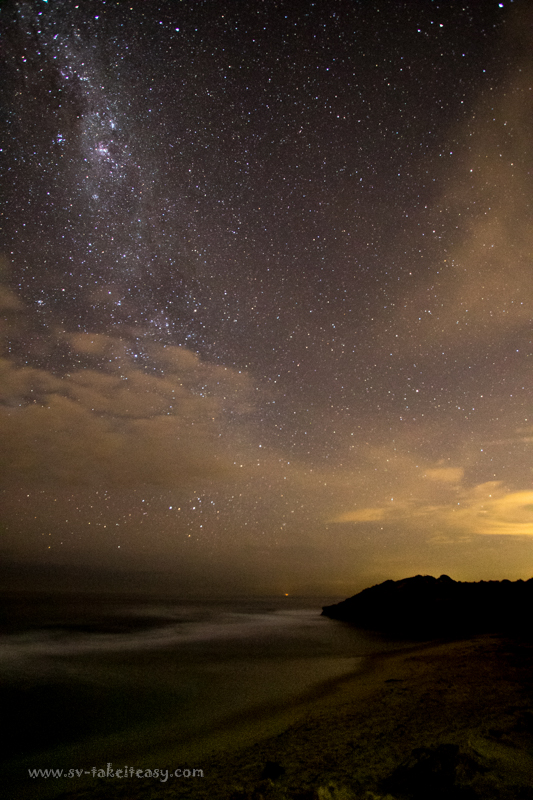 Milky Way at Pearse Road Beach