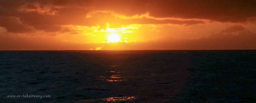 Sunrise at Stradbroke Island
