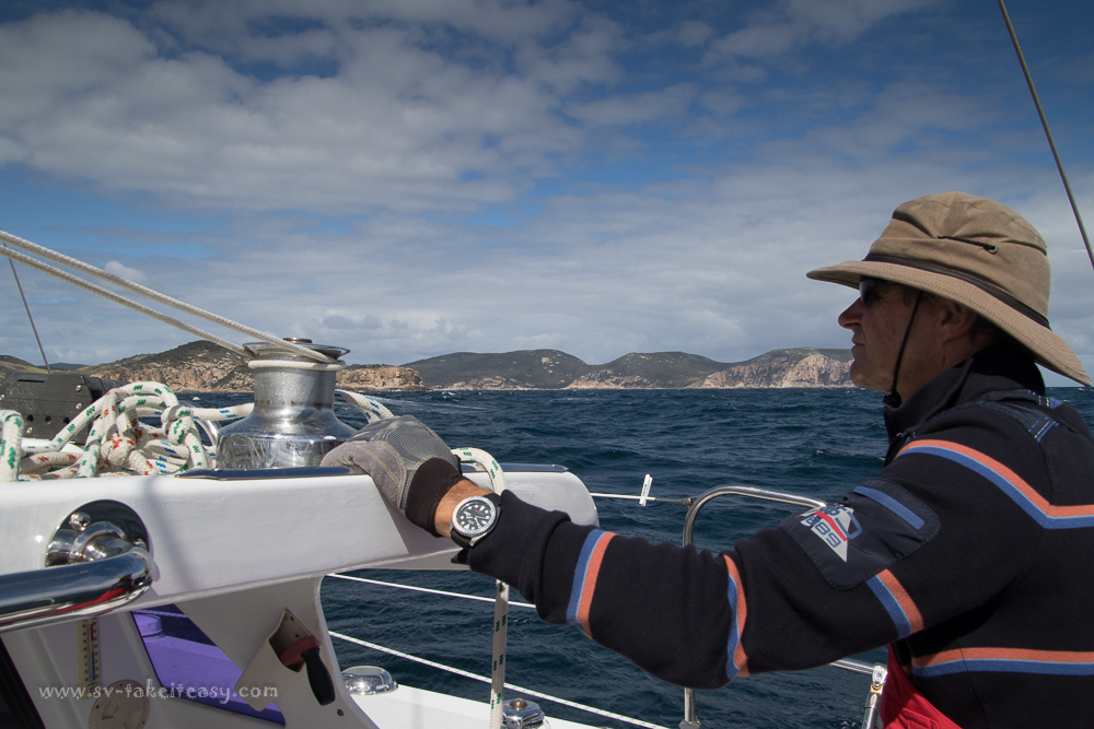 Approaching Deal Island