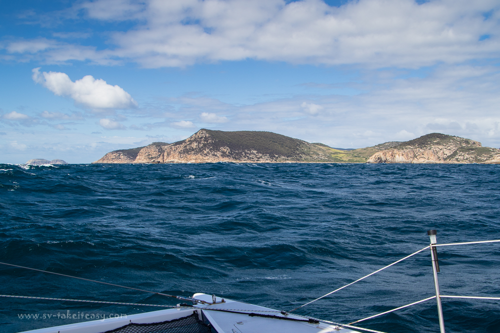 Approaching Deal Island