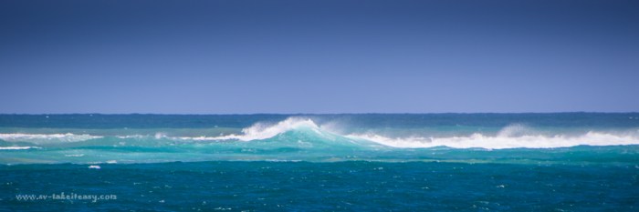 The rip at Port Phillip Bay Entrance