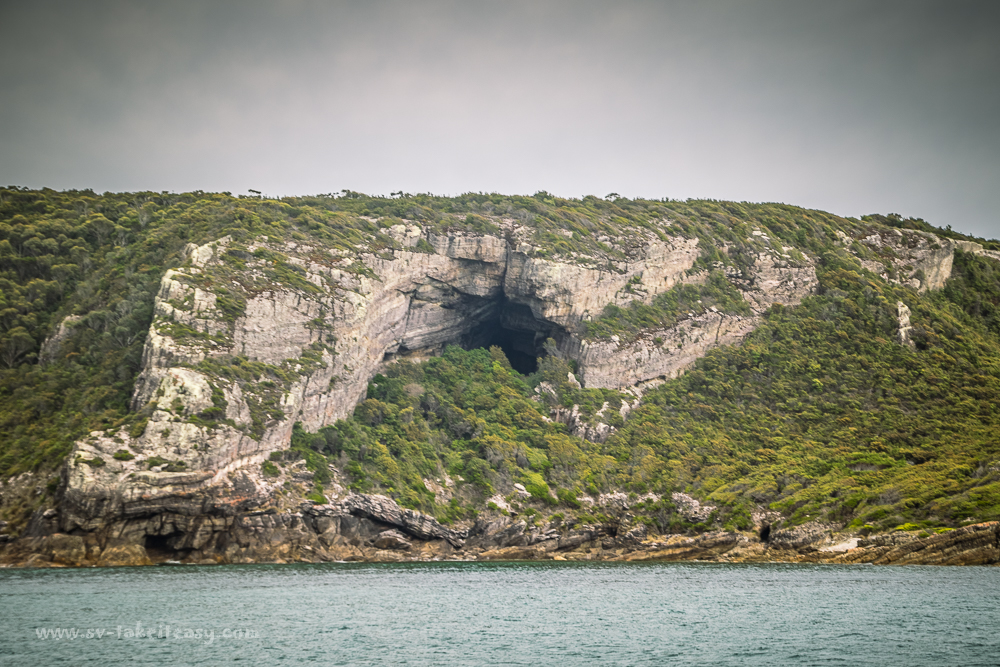 The Cave on Hunter Island