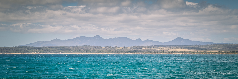 Mt Cameron from our Tomahawk anchorage