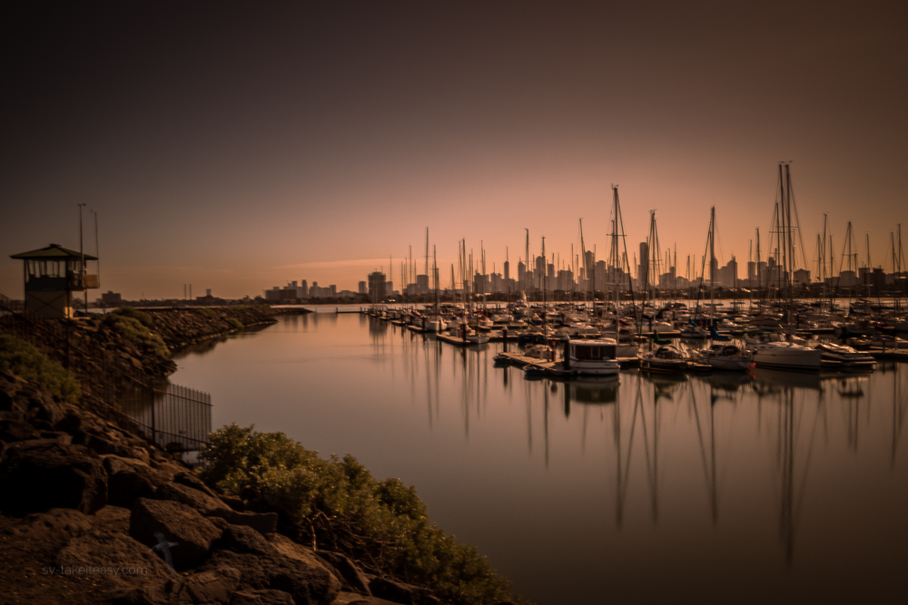 St Kilda Marina Long Exposure