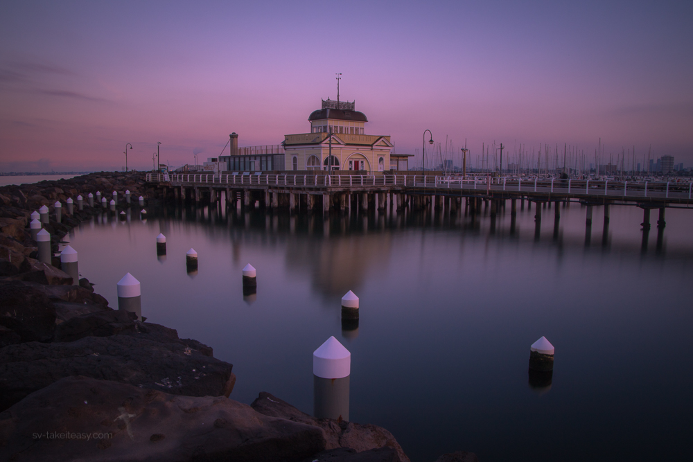 St Kilda Pier at dawn - Long exposure