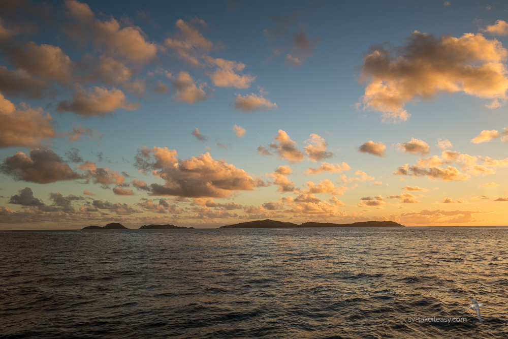 The Glennies at sunset