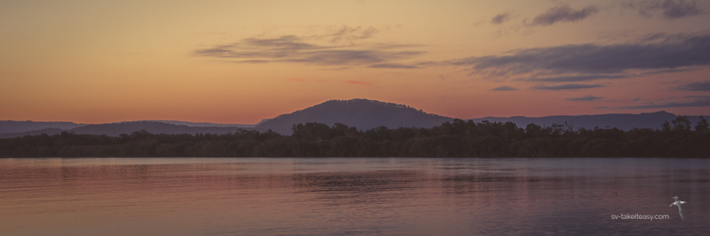 Sunset over the Crookhaven River