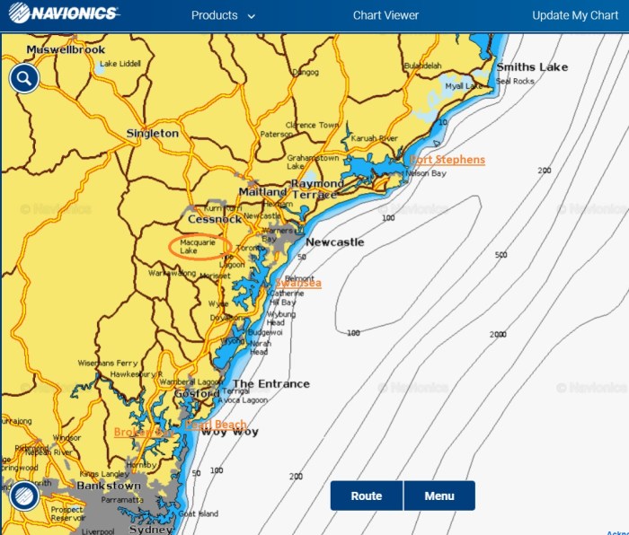 To Swansea &amp; Port Stephens