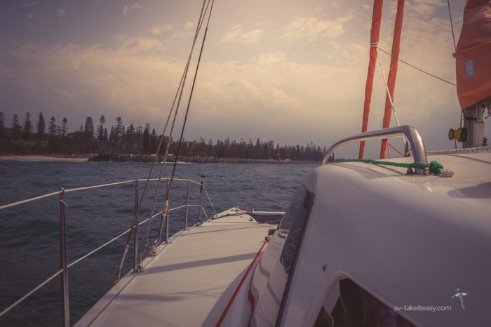 Arrival at Port Macquarie