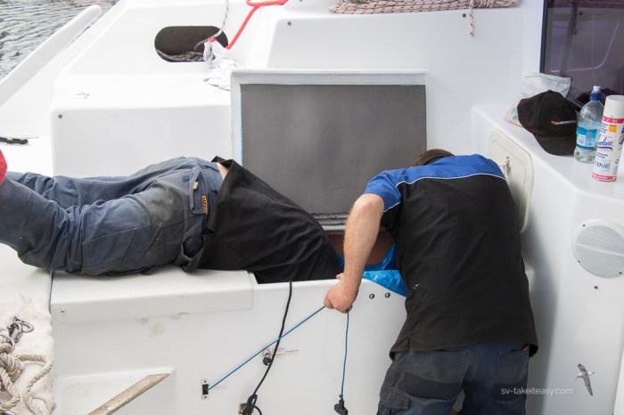 Yamaha mechanics at work!