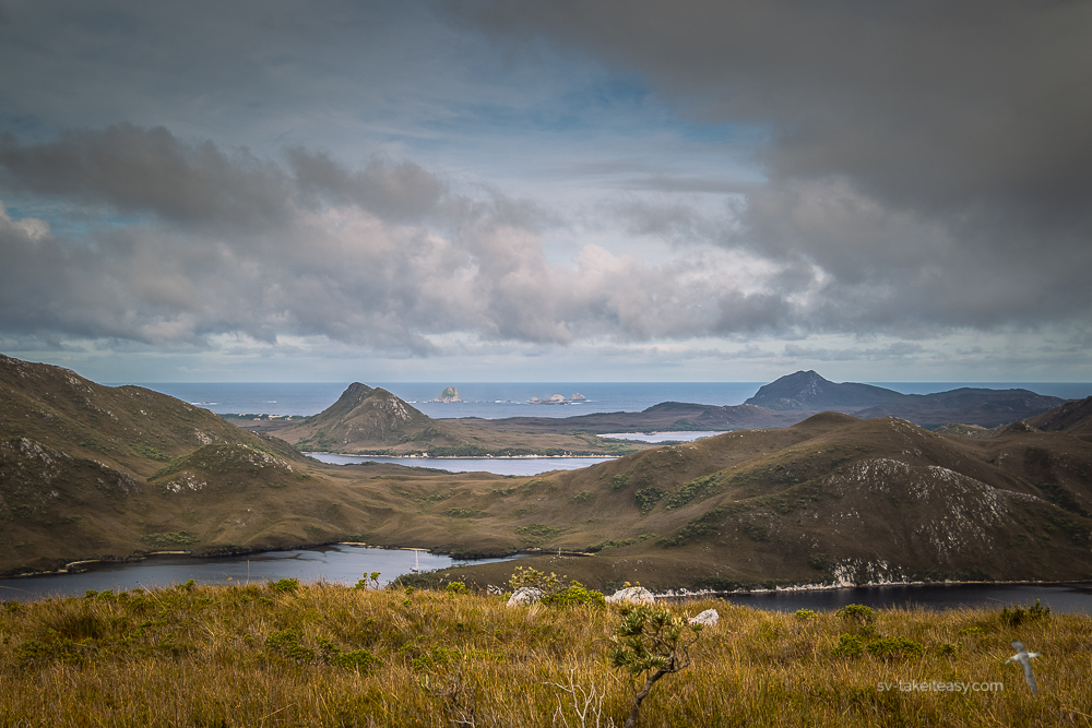 Port Davey from the hills