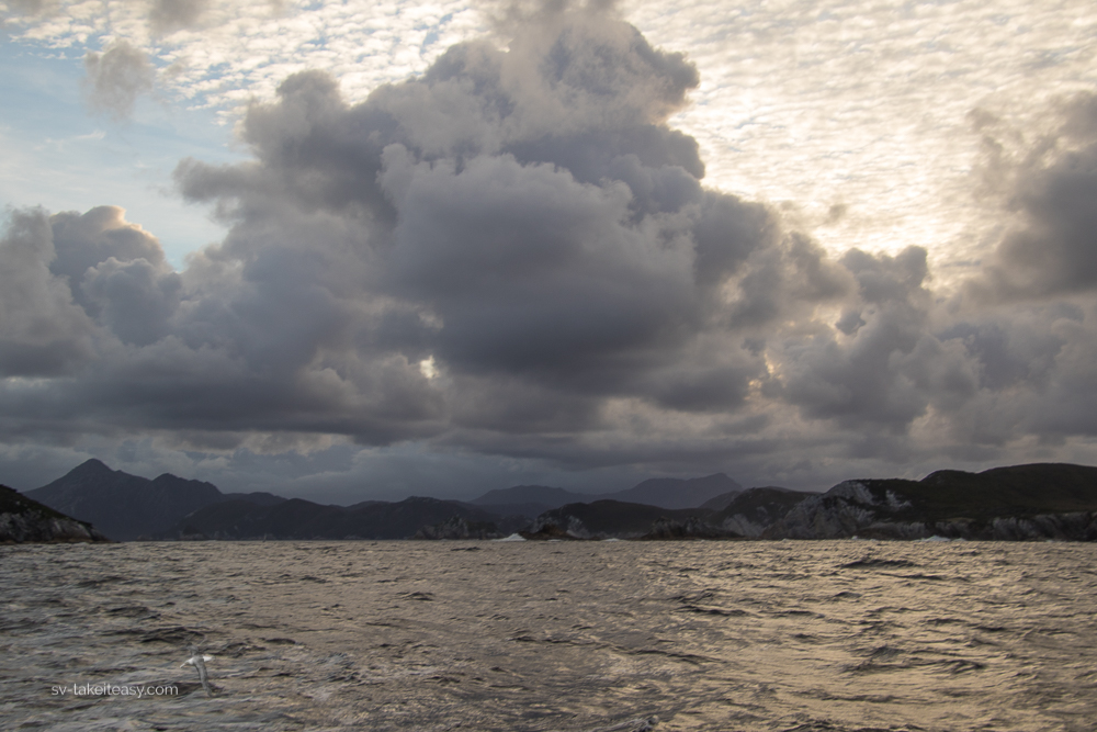Leaving Port Davey