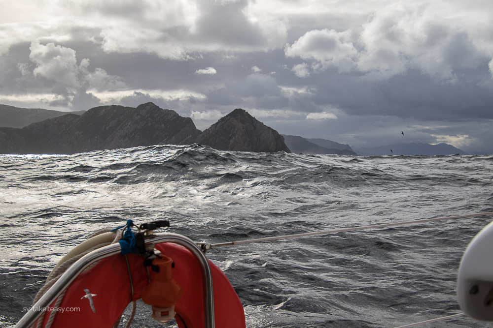 Rounding Southwest Cape
