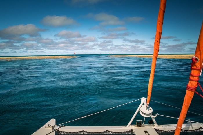Entrance to the Lady Musgrave lagoon