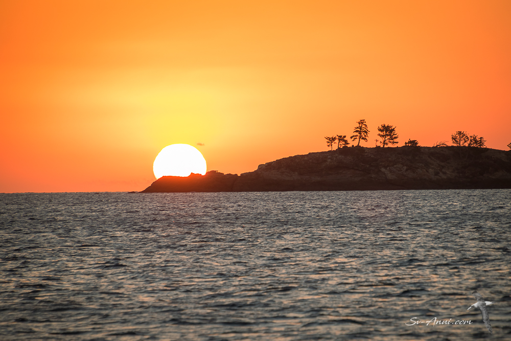 Sunset at Middle Percy