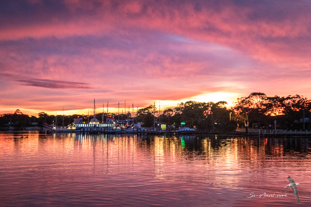 Sunrise at Raymond Island