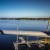 The view from Anui's fourth spreader, Gippsland Lakes