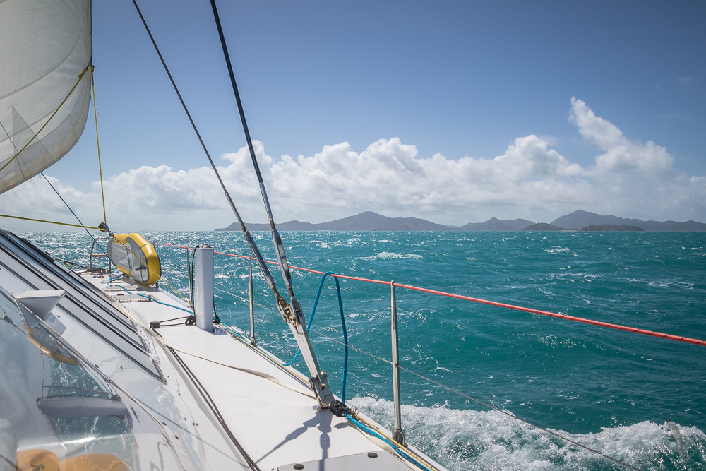 Approaching Shaw Island