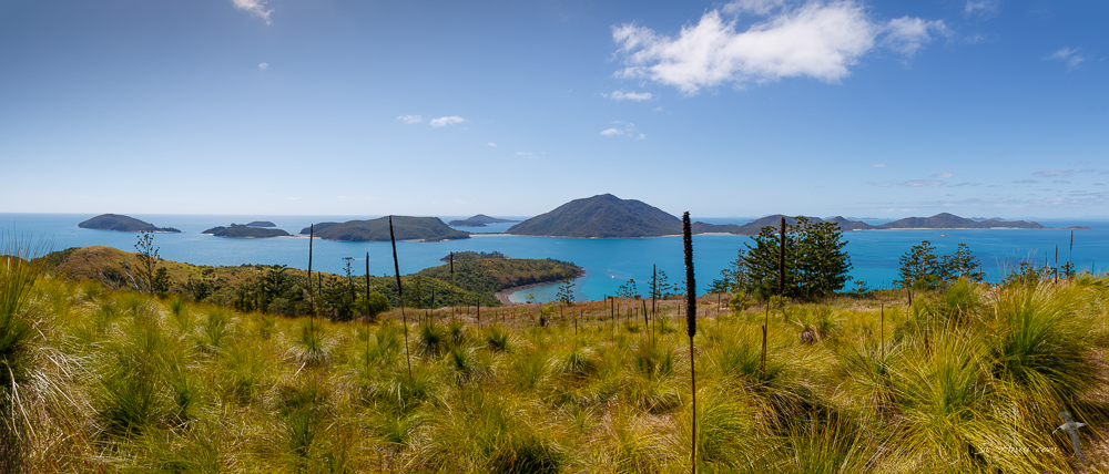 The view at the top of Mt Oldfield