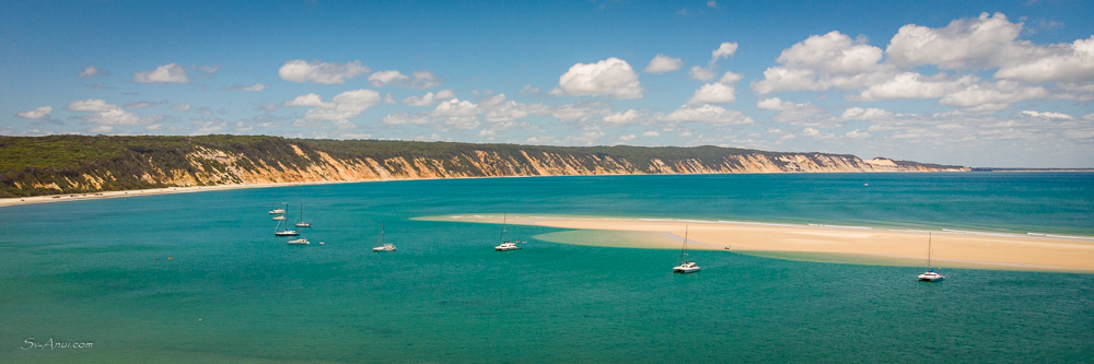 Double Island Point Lagoon Panoramic