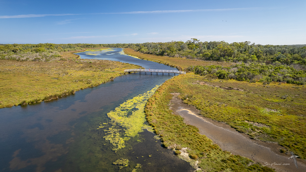 Causeway on Rotamah Island