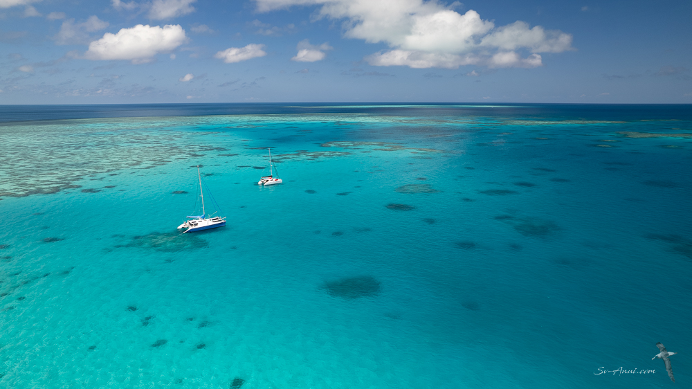 Anchored at Kelso Reef