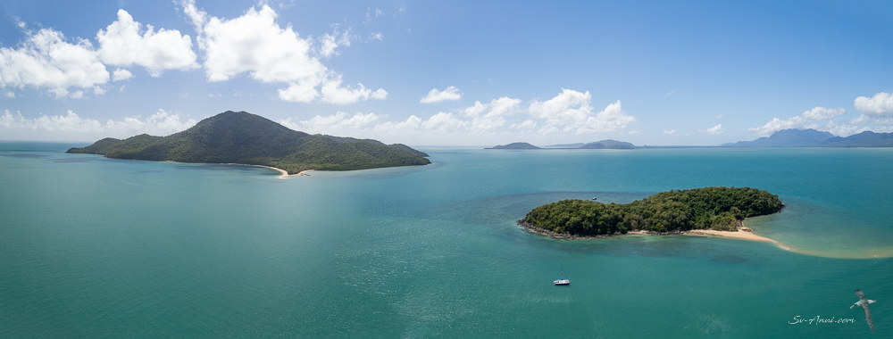 Gould and Garden Islands aerial