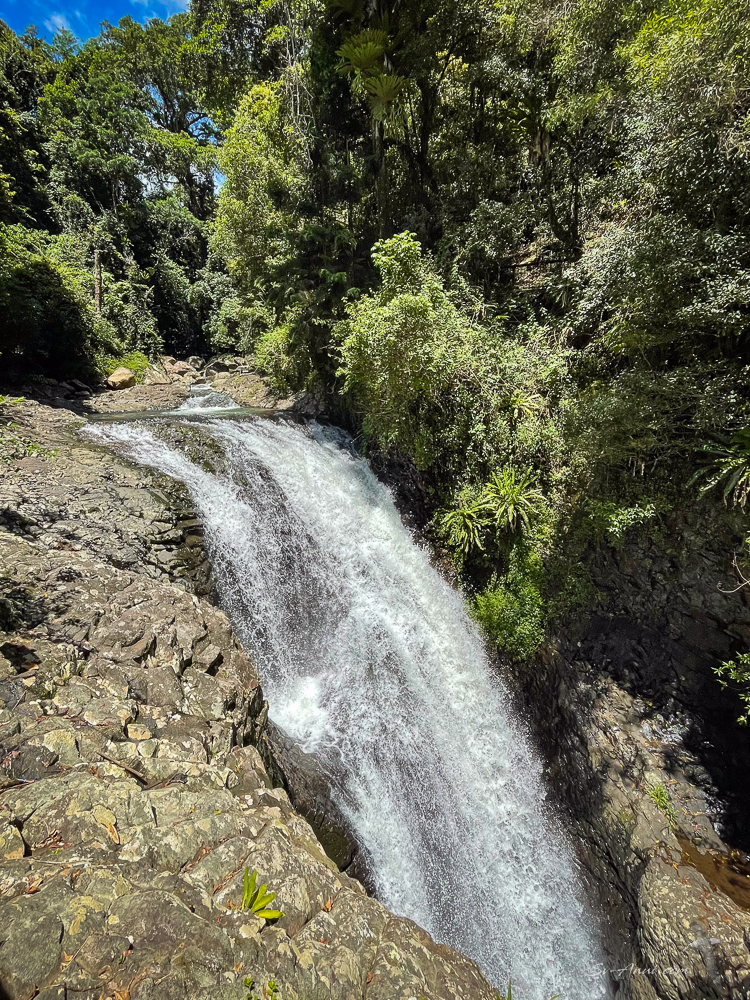 Natural Bridge waterfall