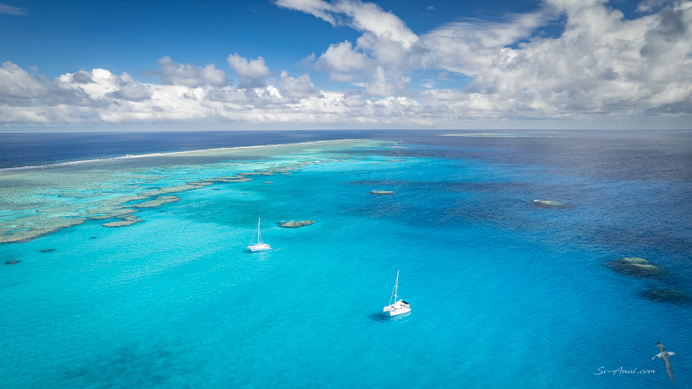 Anchorage at Saumarez Reefs