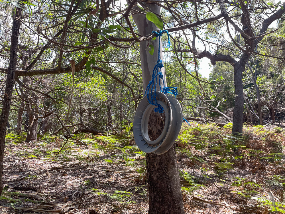 Rescue Bay track marker - Middle Percy