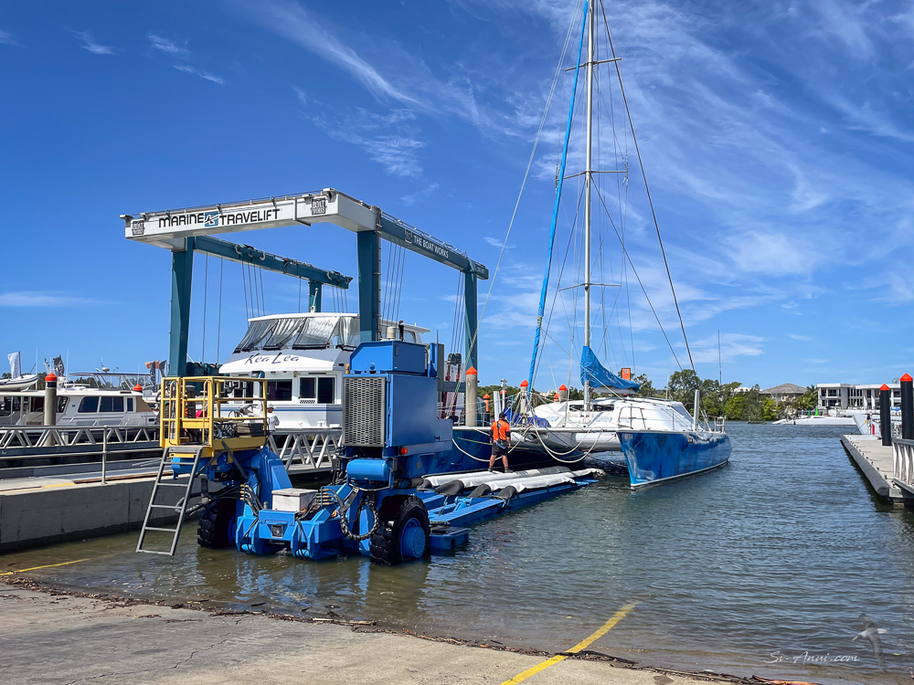 Anui at Boat Works