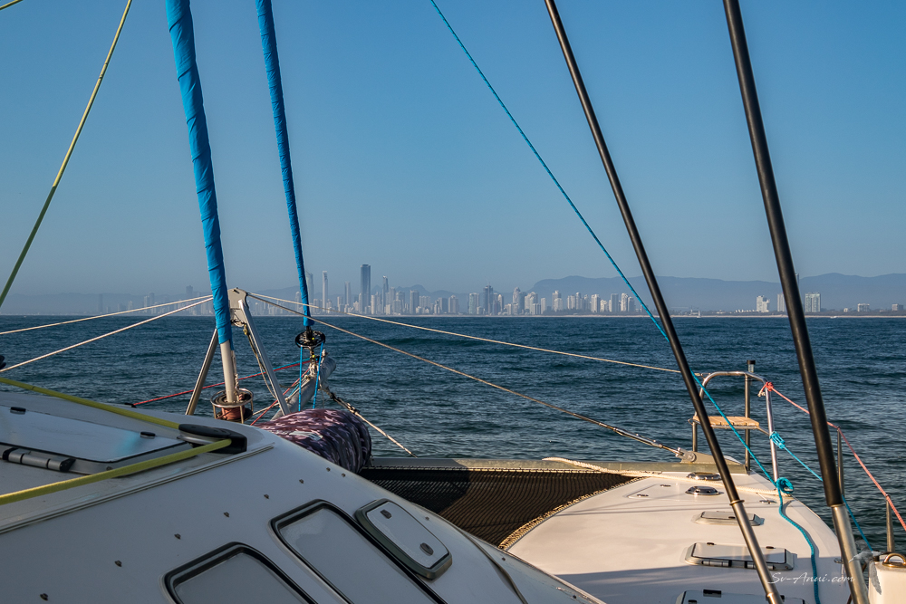 Approaching the Gold Coast