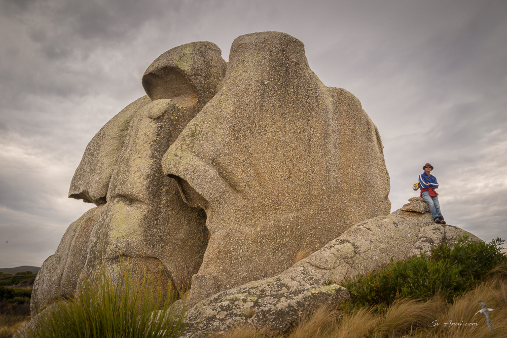 Granite tors at Clarke Island