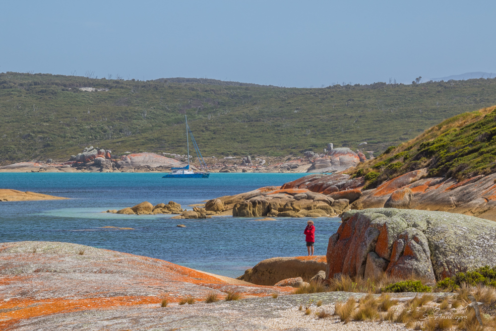 Anui at Spike Bay, Clarke Island
