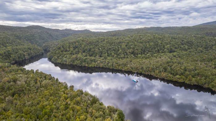Gordon River anchorage