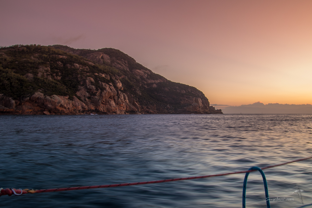 Schouten Passage at dawn