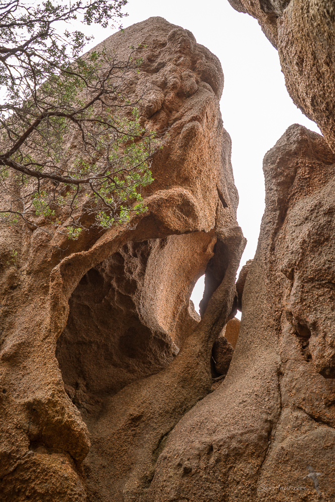 Rock formations at Bear Hill