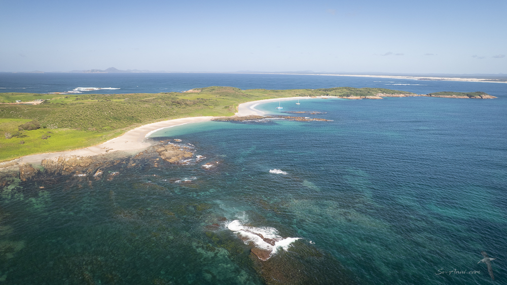 North side of Broughton Island
