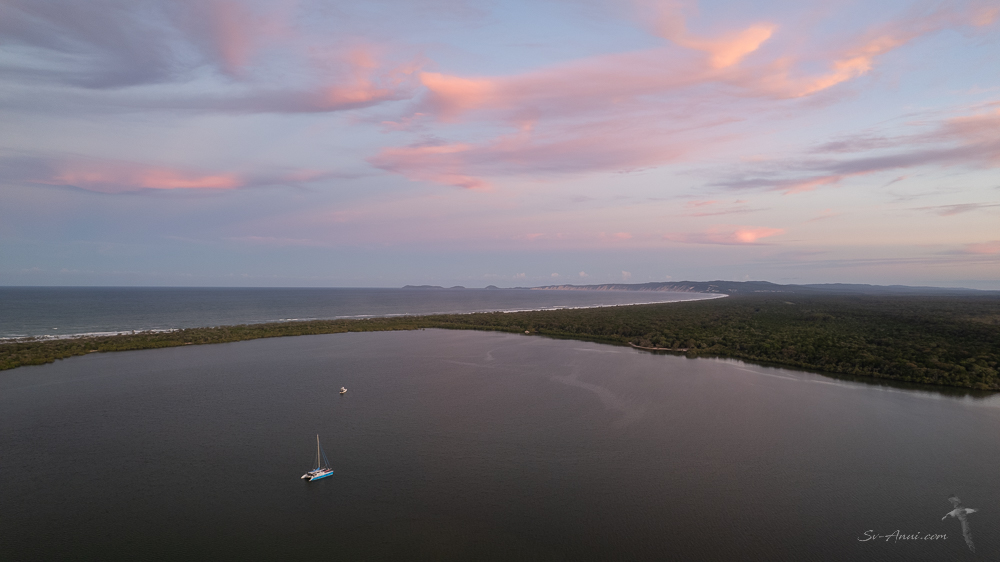 Pelican Bay at sunset