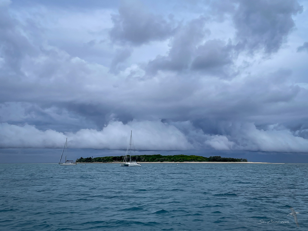 Blowy weather at Lady Musgrave