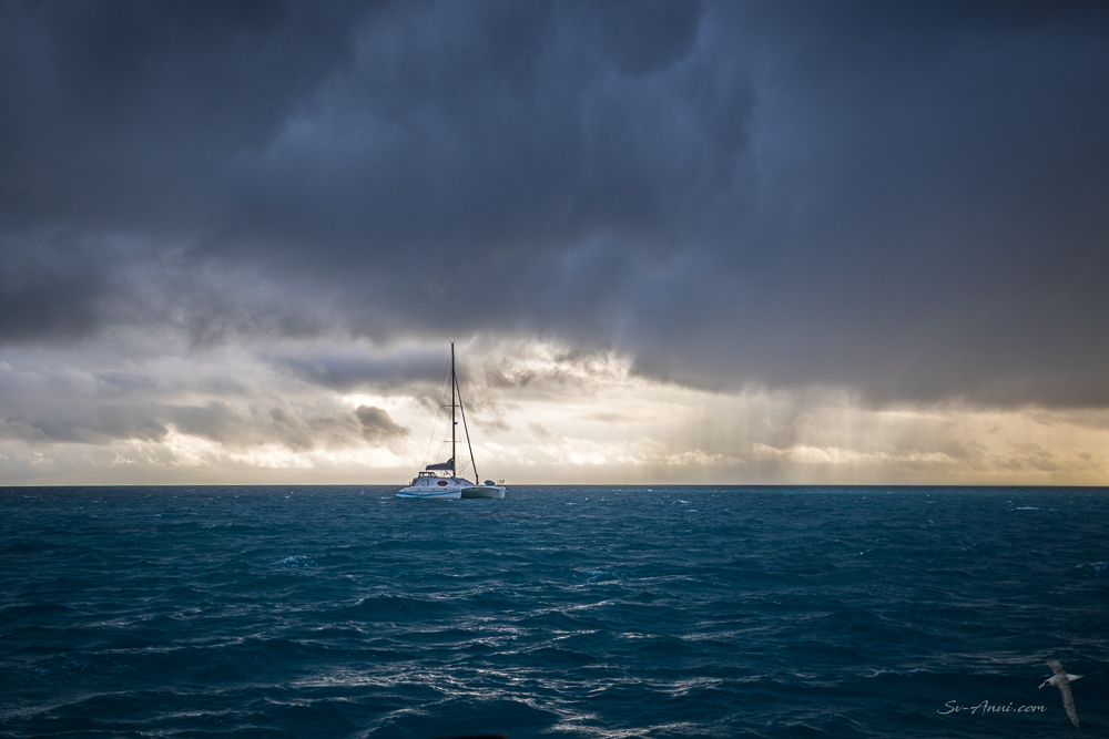 Change of weather at Mervs Reef