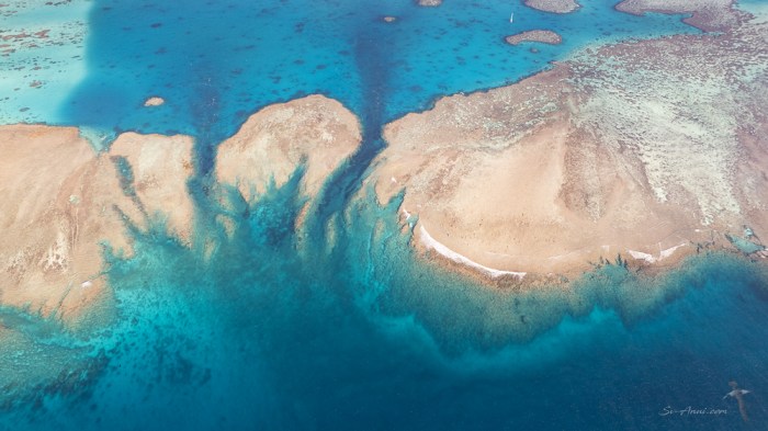 Fitzroy Reef entrance to the lagoon