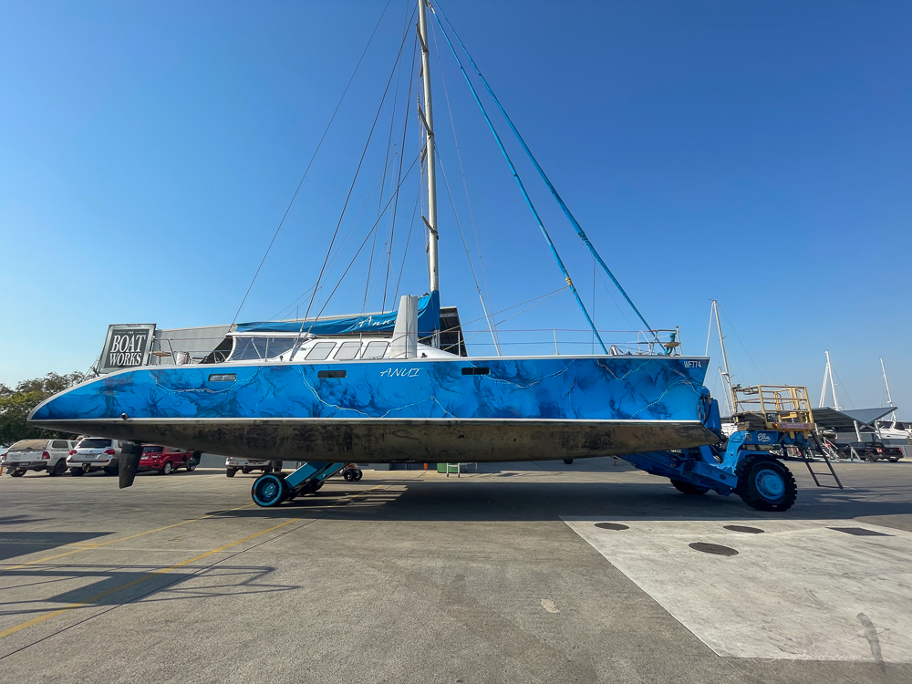 Anui out of the water